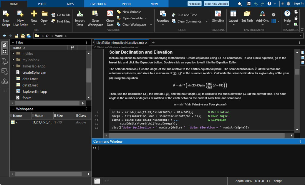 Nová desktopová aplikace pro MATLAB (beta)